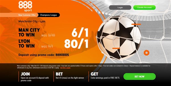 888 City vs Lyon